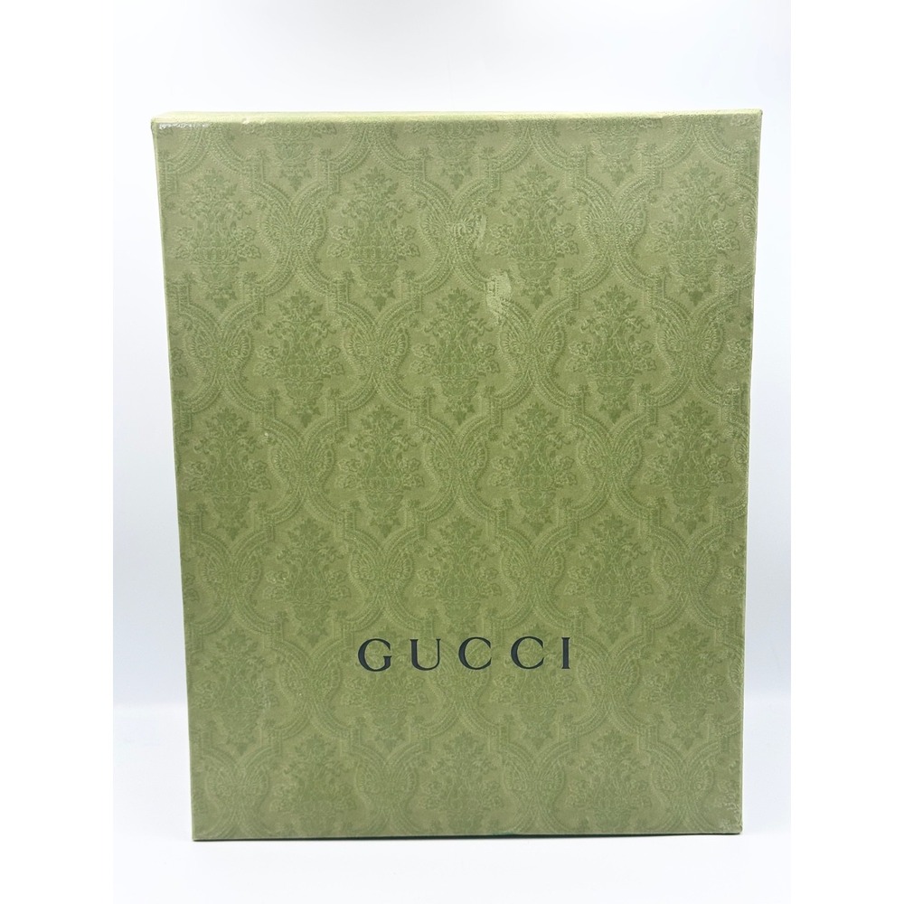 GUCCI  Cut Out Monogram Authentic Bossed GG TREK Women 42 US Size 11 Beige Clog - Picture 11 of 16